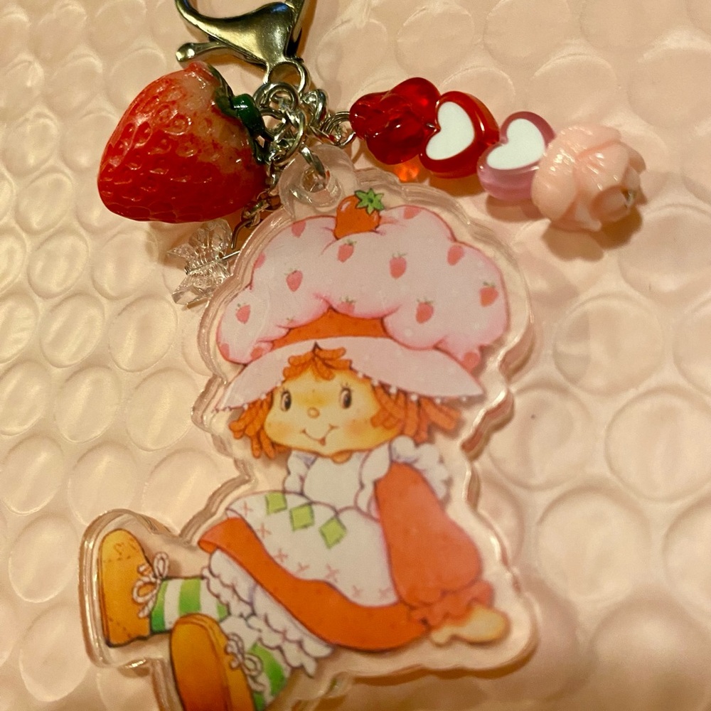 Strawberry Shortcake keyring
